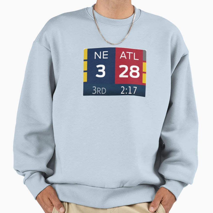 28 3 Patriots Falcons Sweatshirt - Fun Novelty Design Men Women - T-Shirt, Sweatshirt, Hoodie