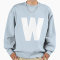 Welton W White Sweatshirt - Trendy Graphic Unisex - T-Shirt, Sweatshirt, Hoodie