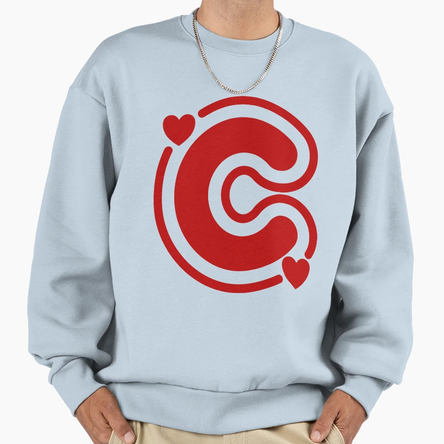 Alphabet Abc I Love You Valentines Sweatshirt - Unique Graphic Men Women - T-Shirt, Sweatshirt, Hoodie