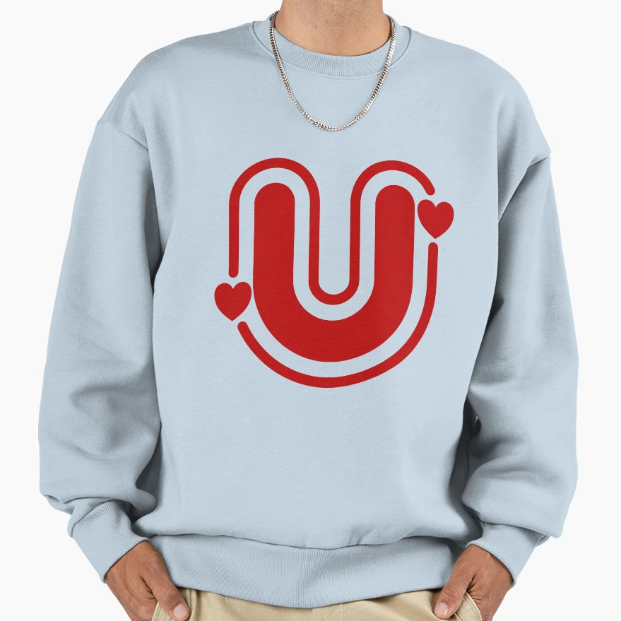 Alphabet Abc I Love You Sweatshirt - Streetwear Style for Adults - T-Shirt, Sweatshirt, Hoodie