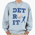 Detroit Sports Detroit Baseball Sweatshirt - Trendy Graphic Men Women - T-Shirt, Sweatshirt, Hoodie