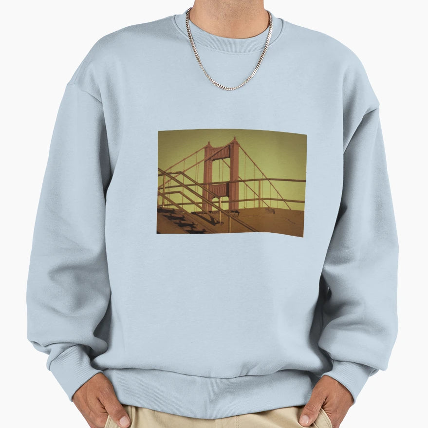 Golden Gate Sweatshirt - Trendy Graphic Men Women - T-Shirt, Sweatshirt, Hoodie