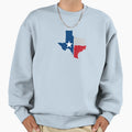 Texas State Flag Sweatshirt - Minimalist Print for Adults - T-Shirt, Sweatshirt, Hoodie