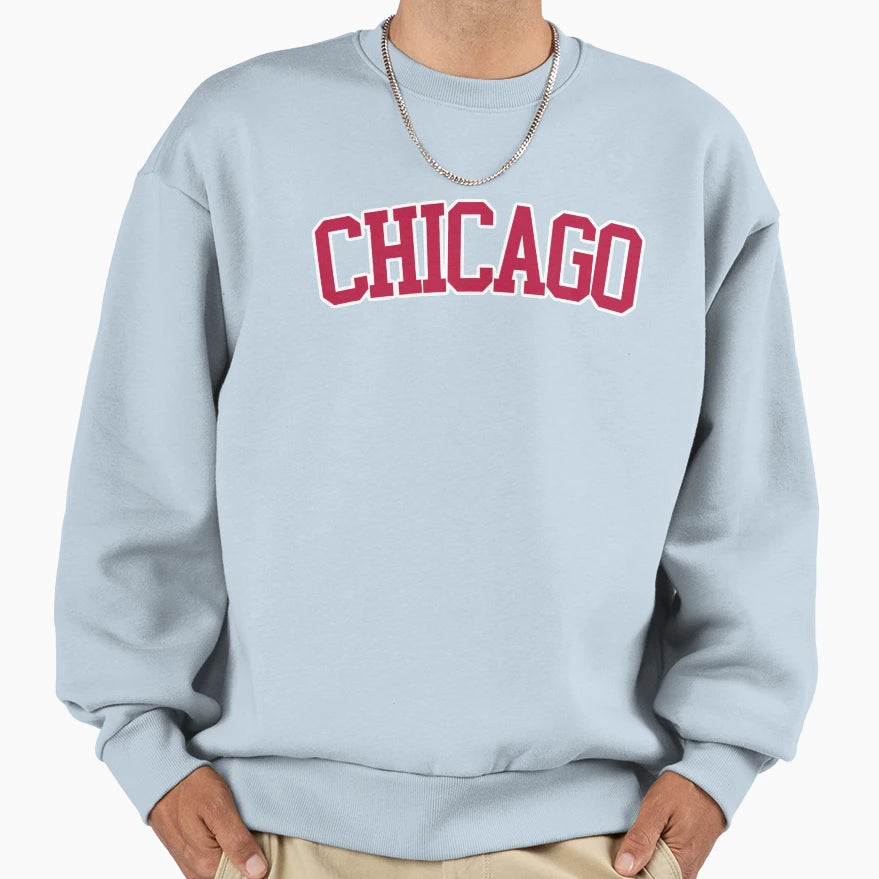 Chicago Sweatshirt - Unique Graphic Unisex - T-Shirt, Sweatshirt, Hoodie