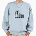 Comic Stl Block Black Sweatshirt - Aesthetic Graphic Men Women - T-Shirt, Sweatshirt, Hoodie