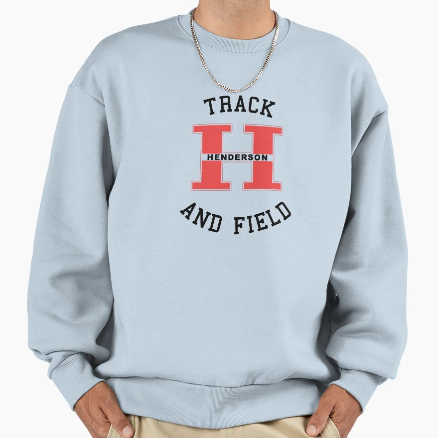 Henderson Track And Field Eras Sweatshirt - Casual Everyday Wear Men Women - T-Shirt, Sweatshirt, Hoodie