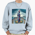 Samurai Baseball Superhero Lad Sweatshirt - Unique Graphic for Adults - T-Shirt, Sweatshirt, Hoodie