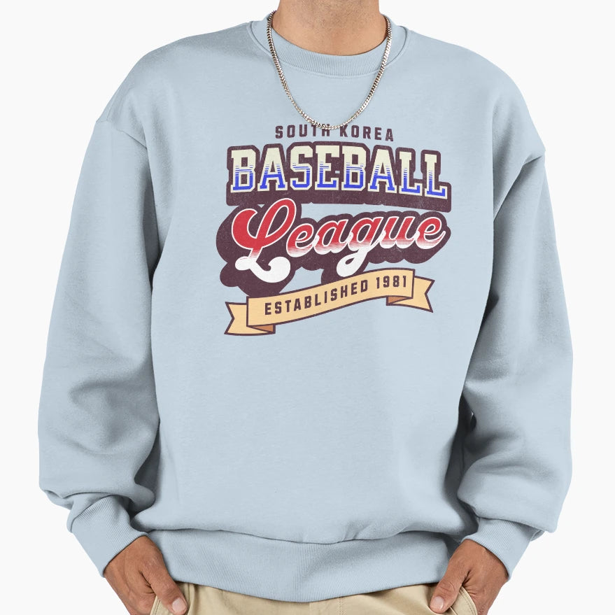 South Korean Baseball League Sweatshirt - Streetwear Style for Adults - T-Shirt, Sweatshirt, Hoodie