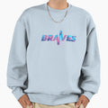 Braves Creative Sweatshirt - Fun Novelty Design for Adults - T-Shirt, Sweatshirt, Hoodie