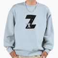 Personalized Baseball Initial Z Sweatshirt - Graphic Print Men Women - T-Shirt, Sweatshirt, Hoodie