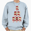 Baseball White And Red Super Sweatshirt - Streetwear Style Men Women - T-Shirt, Sweatshirt, Hoodie