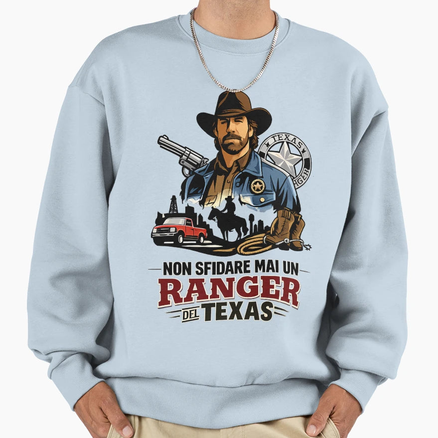 Texas Ranger Spirit Sweatshirt - Unique Graphic for Adults - T-Shirt, Sweatshirt, Hoodie