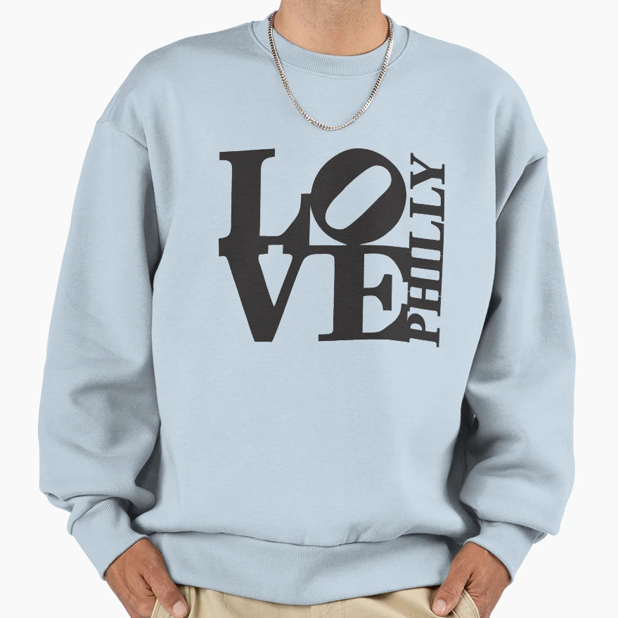 Love Philly Sweatshirt - Custom Art Print Unisex - T-Shirt, Sweatshirt, Hoodie