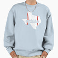 Texas Softball Outfielder Baseball Sweatshirt - Custom Art Print Unisex - T-Shirt, Sweatshirt, Hoodie
