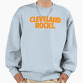 Cleveland Rocks Orange Sweatshirt - Novelty Apparel for Adults - T-Shirt, Sweatshirt, Hoodie