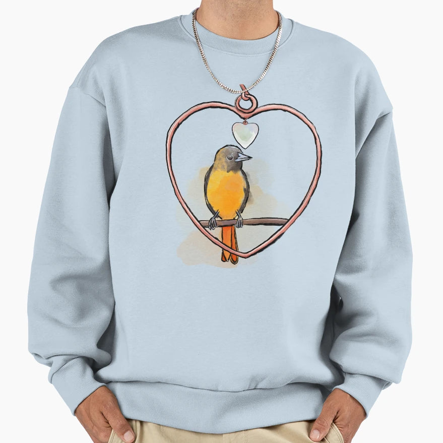 Baltimore Oriole Sweatshirt - Casual Everyday Wear Men Women - T-Shirt, Sweatshirt, Hoodie