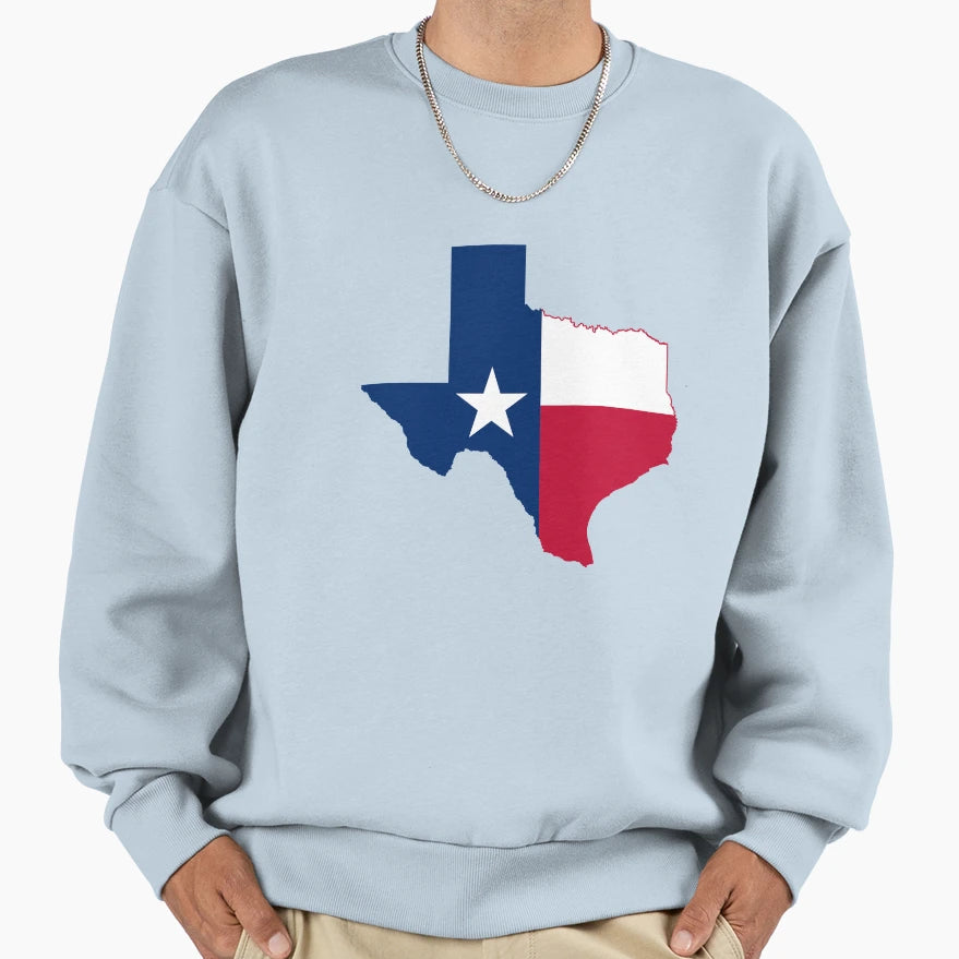 Texas Sweatshirt - Aesthetic Graphic Men Women - T-Shirt, Sweatshirt, Hoodie