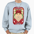 Baseball Red Blue White Rhubarb Sweatshirt - Fun Novelty Design for Adults - T-Shirt, Sweatshirt, Hoodie