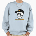 Baltimore Skull Hat Sweatshirt - Novelty Apparel Men Women - T-Shirt, Sweatshirt, Hoodie