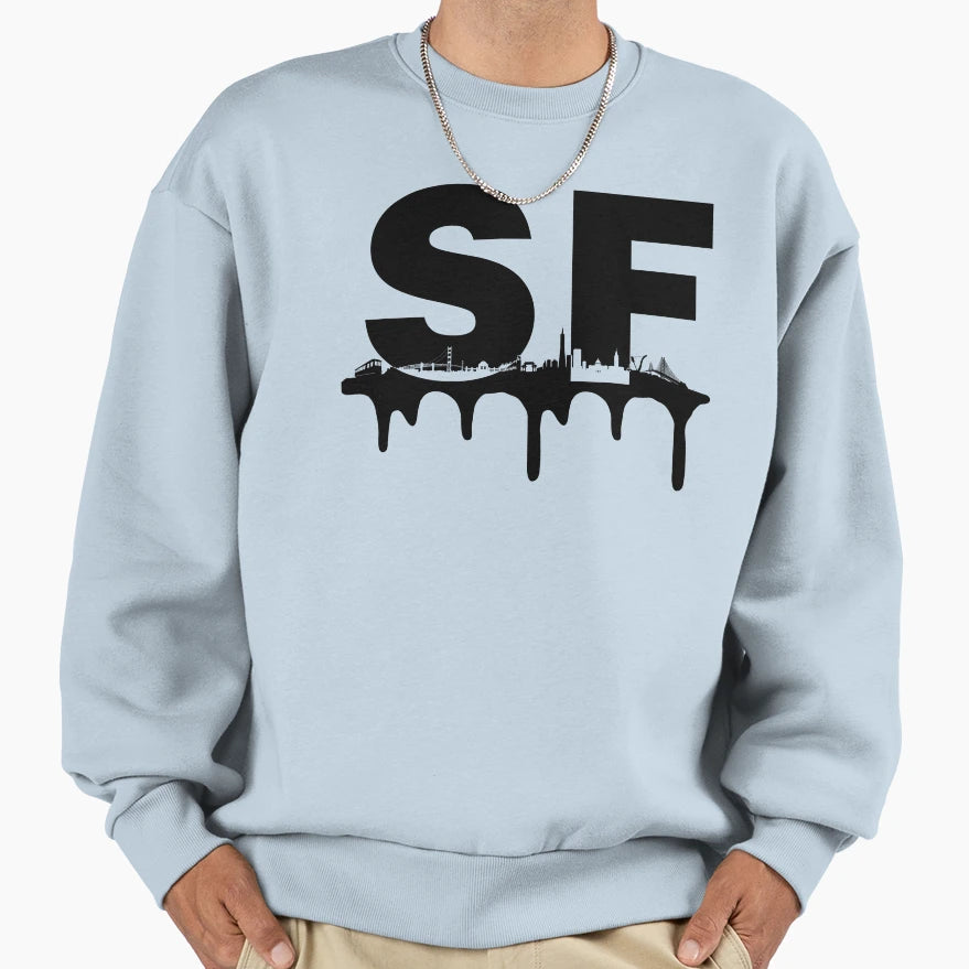 San Francisco Sf City Landmark Sweatshirt - Graphic Print for Adults - T-Shirt, Sweatshirt, Hoodie