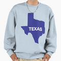 Big Blue Texas Sweatshirt - Trendy Graphic Men Women - T-Shirt, Sweatshirt, Hoodie