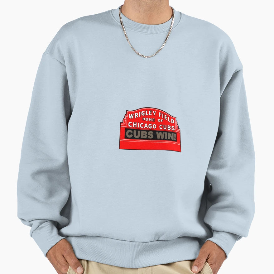 Wrigley Field Wrigleyville Chicago Sweatshirt - Casual Everyday Wear Unisex - T-Shirt, Sweatshirt, Hoodie