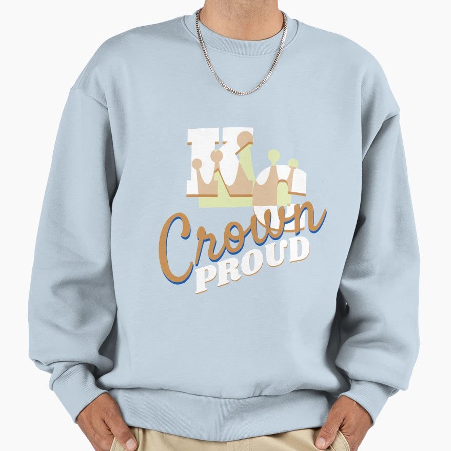 Mhicreates Kc Crown Proud Sweatshirt - Streetwear Style for Adults - T-Shirt, Sweatshirt, Hoodie