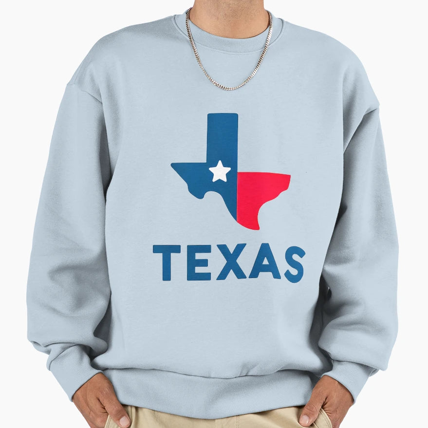 Lone Star State Pride Texas Strong Sweatshirt - Novelty Apparel Men Women - T-Shirt, Sweatshirt, Hoodie