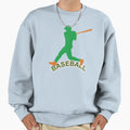 Baseball Player Action Sweatshirt - Graphic Print Men Women - T-Shirt, Sweatshirt, Hoodie