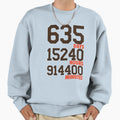 635 Days Brown Orange Sweatshirt - Custom Art Print Unisex - T-Shirt, Sweatshirt, Hoodie