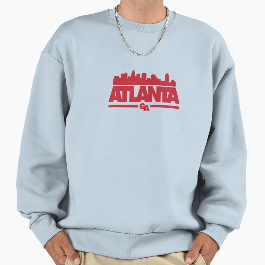 Atlanta Sweatshirt - Unique Graphic for Adults - T-Shirt, Sweatshirt, Hoodie