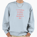 F Ck Braves Sweatshirt - Minimalist Print for Adults - T-Shirt, Sweatshirt, Hoodie