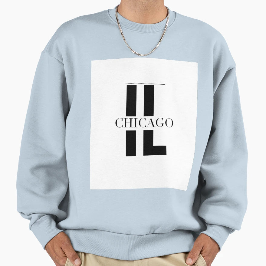 Chicago Il Sweatshirt - Novelty Apparel Men Women - T-Shirt, Sweatshirt, Hoodie
