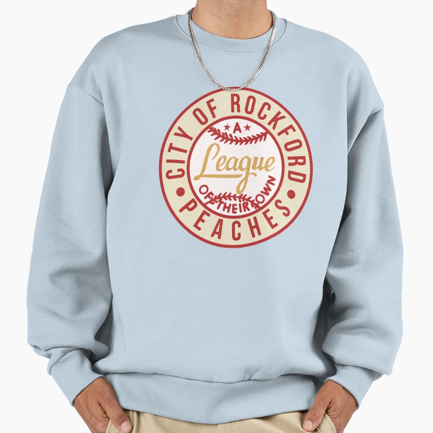 Rockford Peaches Sweatshirt - Unique Graphic for Adults - T-Shirt, Sweatshirt, Hoodie