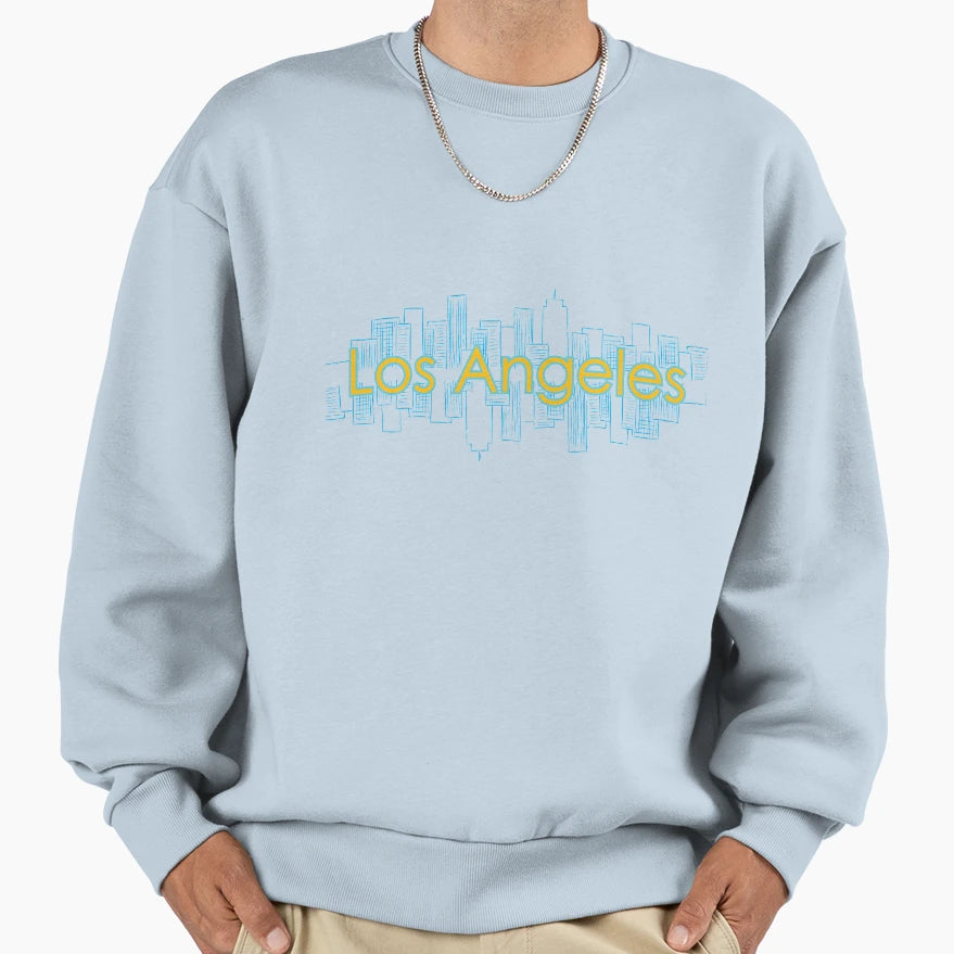 Los Angeles Sweatshirt - Unique Graphic for Adults - T-Shirt, Sweatshirt, Hoodie