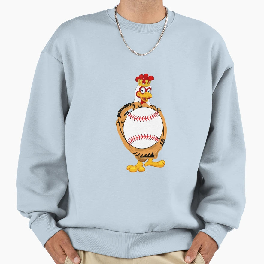 Baseball Turkey Thanksgiving Sweatshirt - Trendy Graphic Men Women - T-Shirt, Sweatshirt, Hoodie