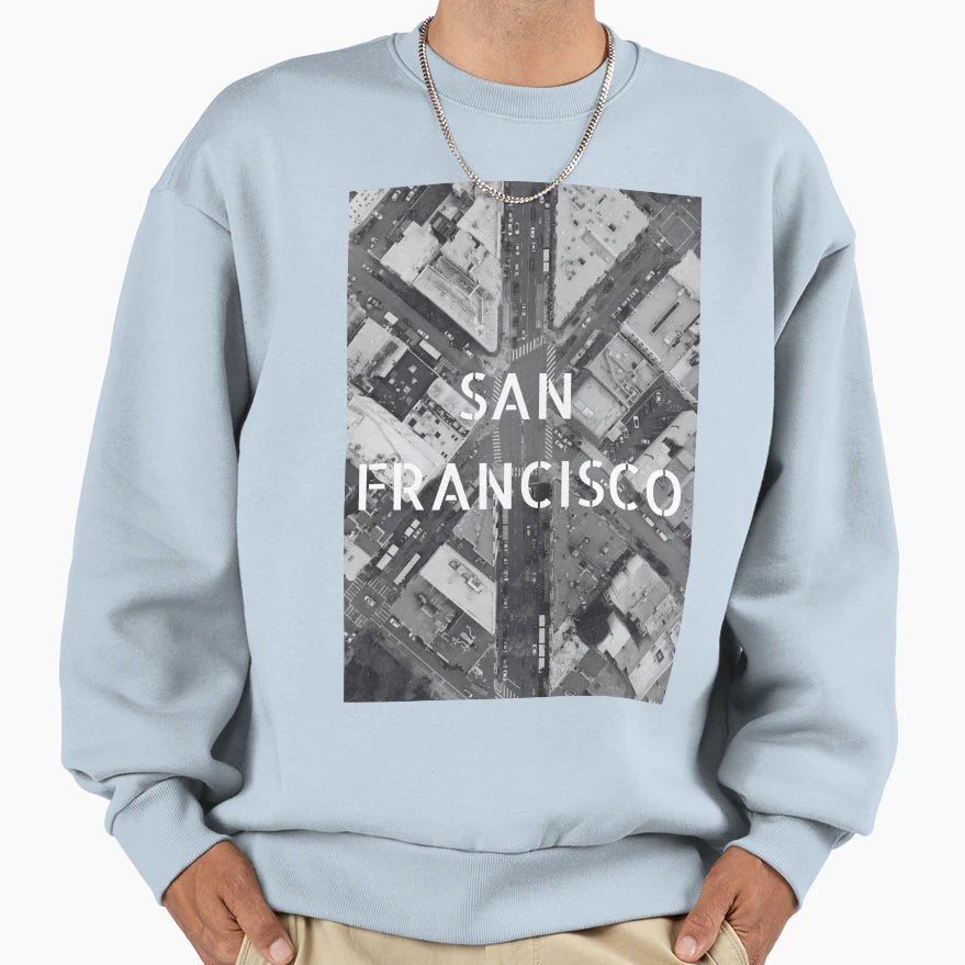 San Francisco Sweatshirt - Casual Everyday Wear Men Women - T-Shirt, Sweatshirt, Hoodie