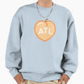 Atlanta Peach Sweatshirt - Trendy Graphic Men Women - T-Shirt, Sweatshirt, Hoodie