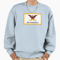 San Francisco Flag Sweatshirt - Aesthetic Graphic for Adults - T-Shirt, Sweatshirt, Hoodie