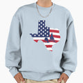 Cutting Horse Texas Patriotic Usa Sweatshirt - Custom Art Print for Adults - T-Shirt, Sweatshirt, Hoodie