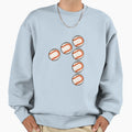 Number 1 Baseball Sweatshirt - Streetwear Style Men Women - T-Shirt, Sweatshirt, Hoodie