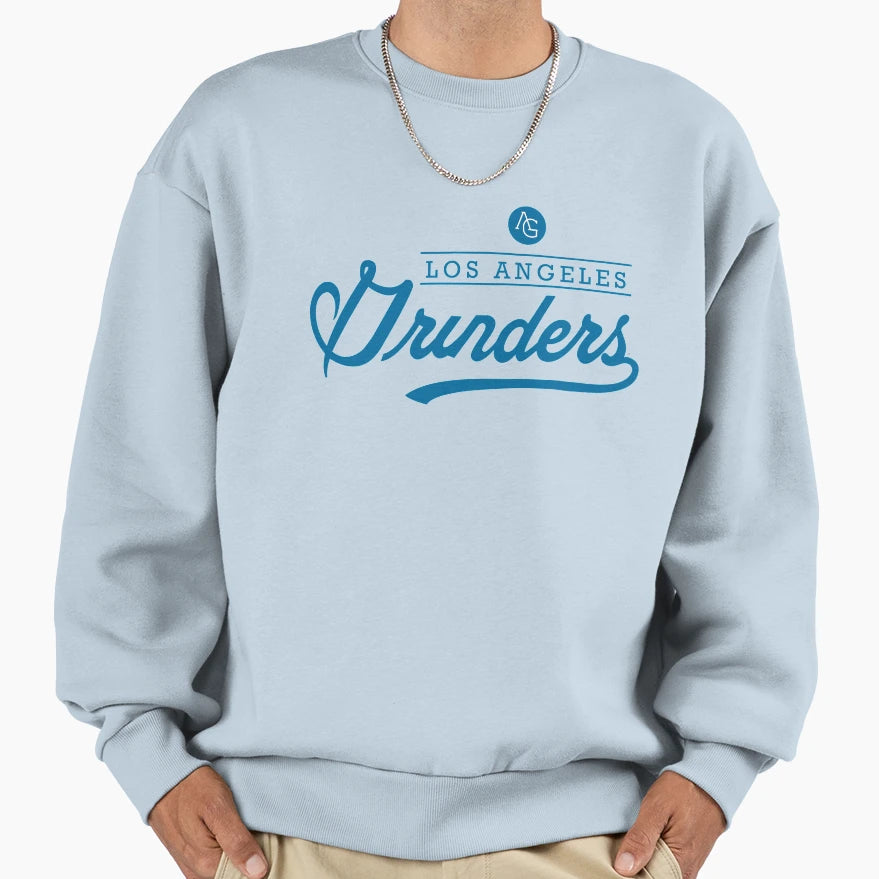 Ag Los Ageles Grinders Sweatshirt - Unique Graphic for Adults - T-Shirt, Sweatshirt, Hoodie