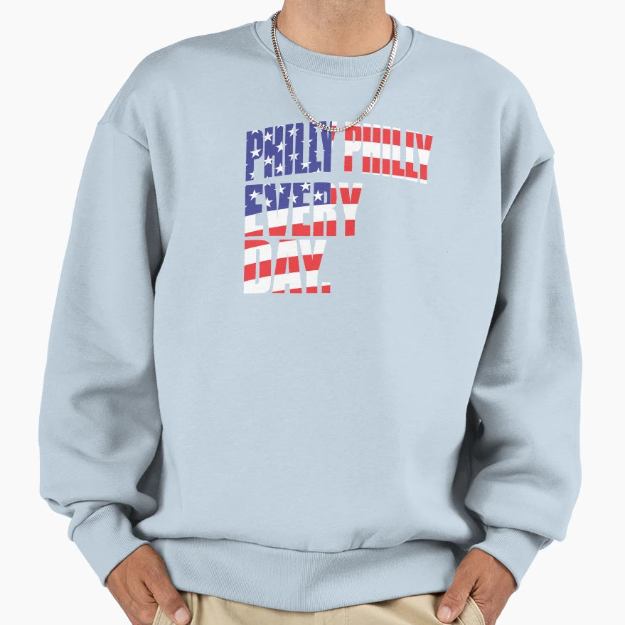 Philly Philly Sweatshirt - Fun Novelty Design for Adults - T-Shirt, Sweatshirt, Hoodie