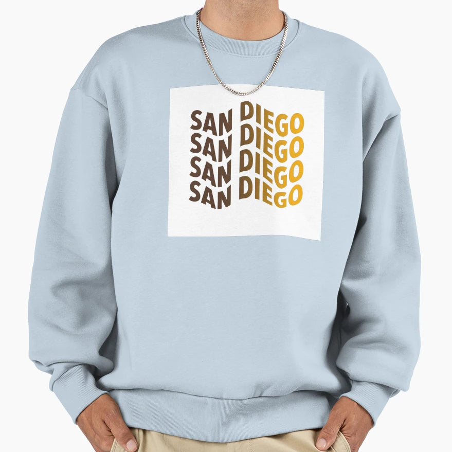 San Diego Waves Sweatshirt - Unique Graphic Unisex - T-Shirt, Sweatshirt, Hoodie
