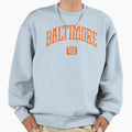 Baltimore 410 Orange Sweatshirt - Streetwear Style for Adults - T-Shirt, Sweatshirt, Hoodie