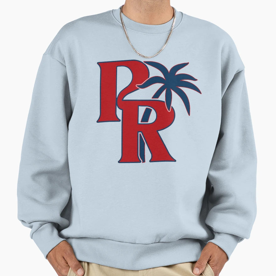 Puerto Rico Palm Tree Vacation Cruise Sweatshirt - Unique Graphic Men Women - T-Shirt, Sweatshirt, Hoodie