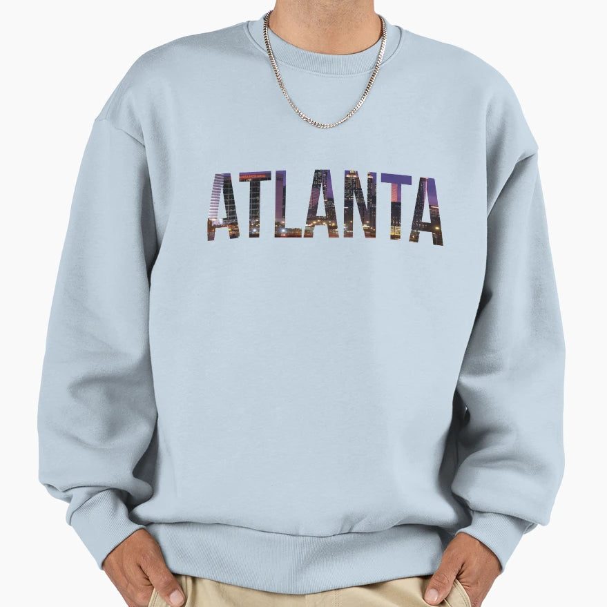 Atlanta Sweatshirt - Trendy Graphic Unisex - T-Shirt, Sweatshirt, Hoodie