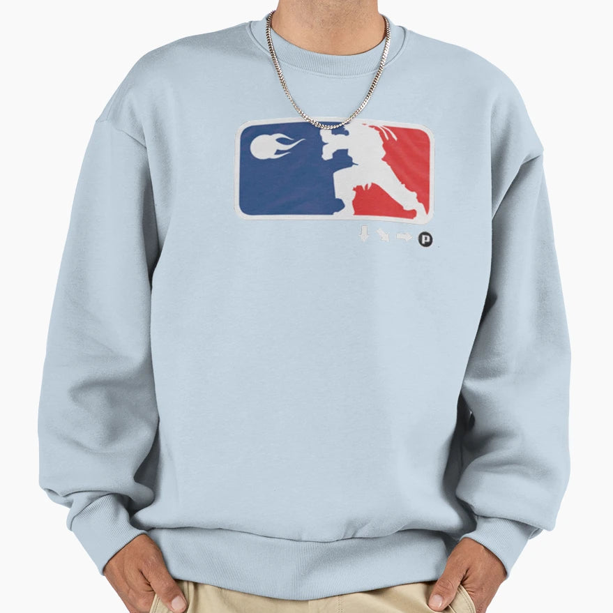 Ama Streetfighter Hadoken Martial Sweatshirt - Graphic Print for Adults - T-Shirt, Sweatshirt, Hoodie