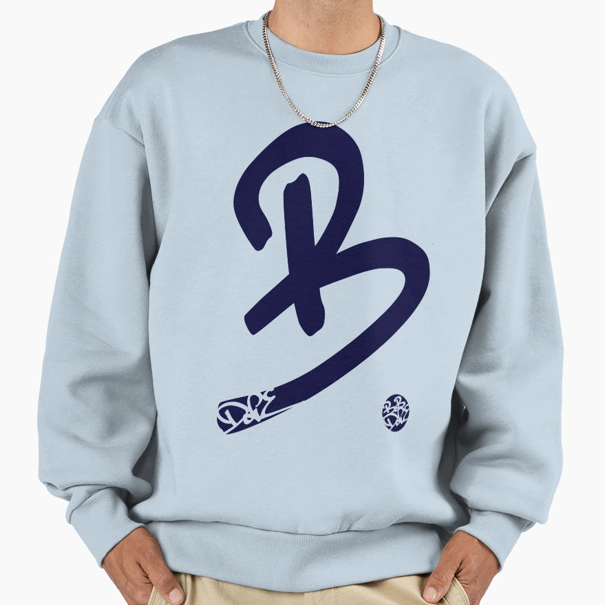 Be Dope Blue Sweatshirt - Unique Graphic Unisex - T-Shirt, Sweatshirt, Hoodie