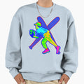 Baseball Sweatshirt - Fun Novelty Design for Adults - T-Shirt, Sweatshirt, Hoodie